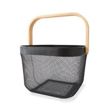 Mesh Basket, Black - Anko