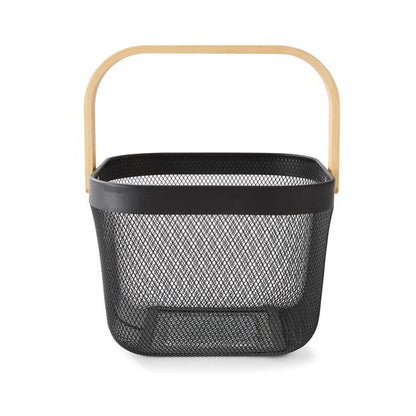 Mesh Basket, Black - Anko