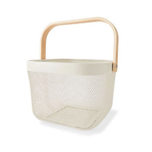 Off White Mesh Basket - Anko