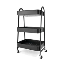 Black 3 Tier Trolley - Anko