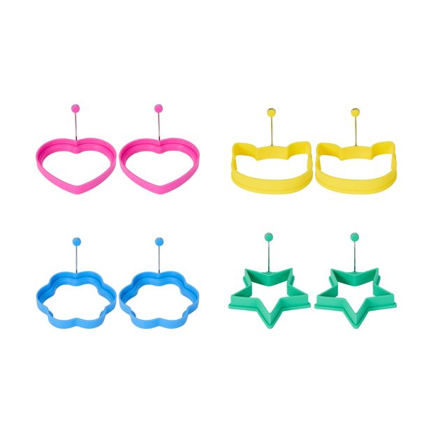 2 Pack Egg Rings, Assorted - Anko