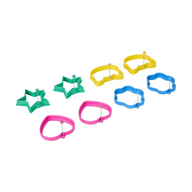 2 Pack Egg Rings, Assorted - Anko