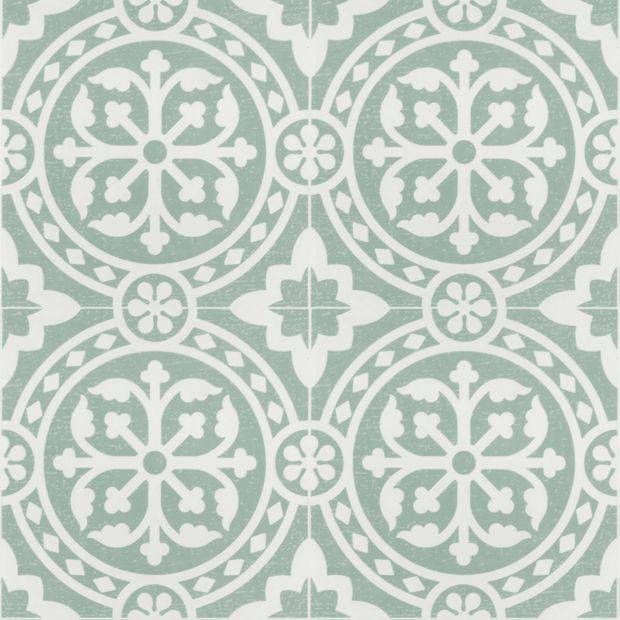 8 Pack Vinyl Floor Tiles, Morocco - Anko