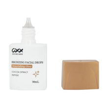 Nourishing Glow Bronzing Facial Drops 30ml, Cocoa Extract & Peptide - OXX Skincare