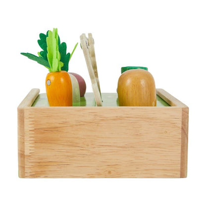 12 Piece Wooden Gardening Shape Sorter Playset - Anko