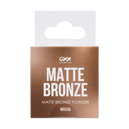 Matte Bronze Powder, Mocha - OXX Cosmetics