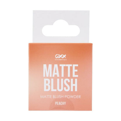 Matte Blush Powder, Peachy - OXX Cosmetics