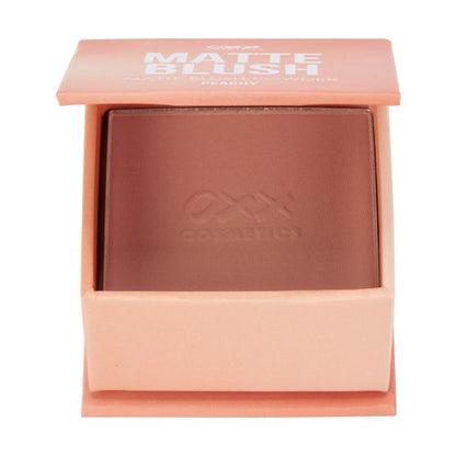 Matte Blush Powder, Peachy - OXX Cosmetics