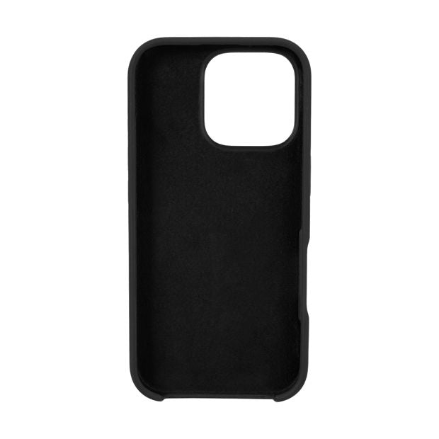 iPhone 16 Pro Silicone Case, Black - Anko