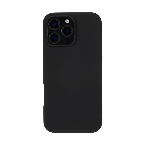 iPhone 16 Pro Max Silicone Case, Black - Anko