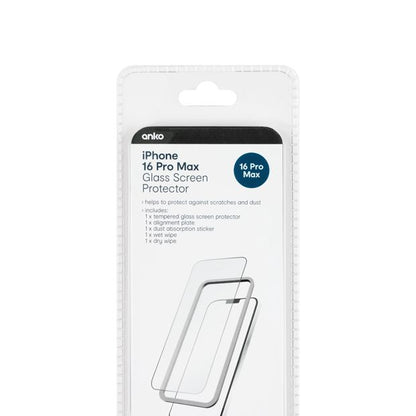 iPhone 16 Pro Max Protector Glass - Anko