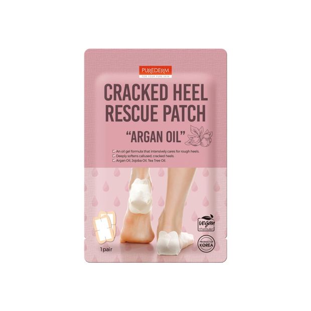 Purederm Cracked Heel Rescue Patch - Argan Oil