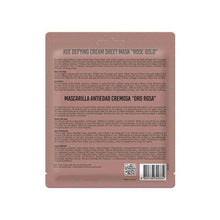 Purederm Age Defying Cream Sheet Mask 10g - Rose Gold