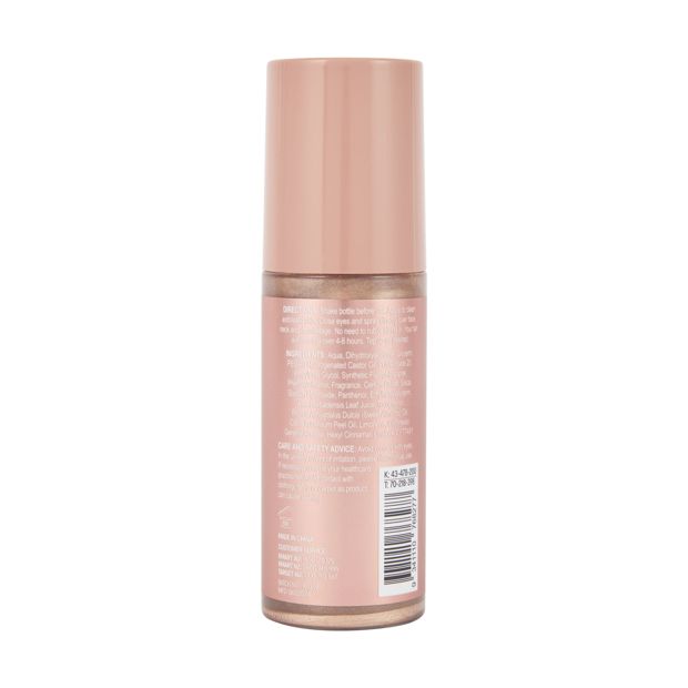 Glow Getter Facial Tanning Mist with Shimmer 100ml - OXX Bodycare