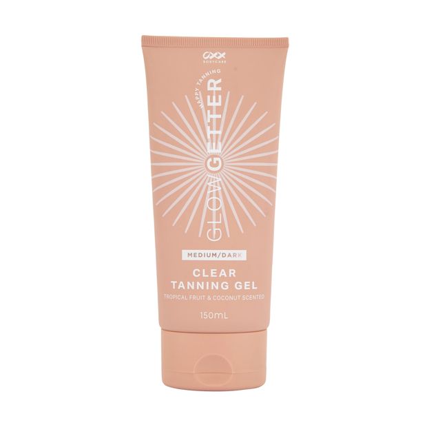 Glow Getter Clear Tanning Gel, Medium/Dark - OXX Bodycare