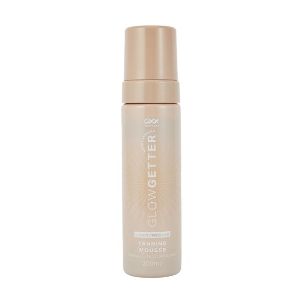 Glow Getter Tanning Mousse, Light/Medium - OXX Bodycare