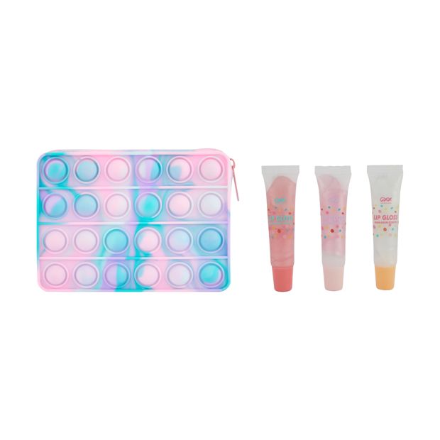 Lip Gloss and Popper Bag Set - OXX Skincare