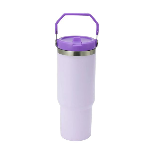 840ml Lilac Tumbler with Top Handle - Anko