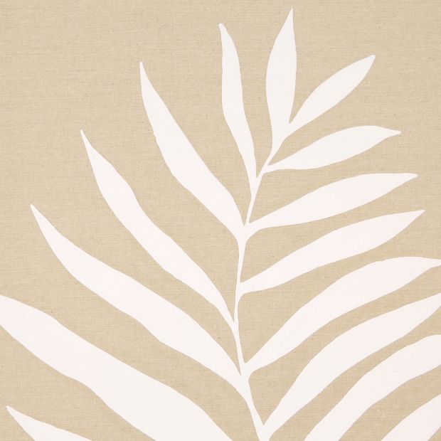 Texture Palm Linen Framed Canvas - Anko