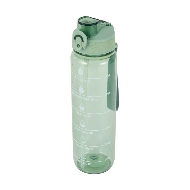 1L Green Daily Intake Drink Bottle - Anko