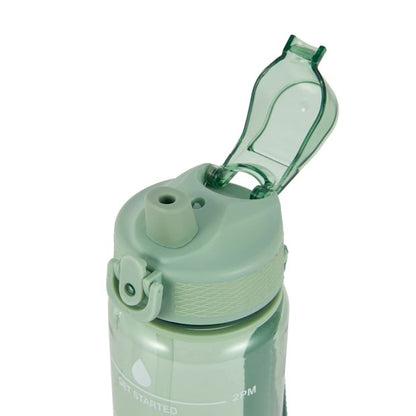 1L Green Daily Intake Drink Bottle - Anko