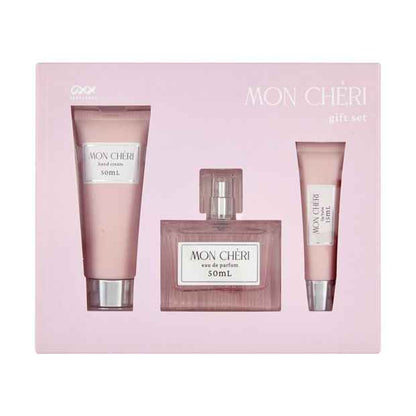 3 Piece Mon Cherie Gift Set - OXX Fragrance
