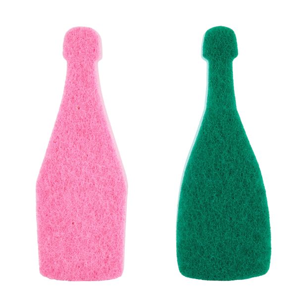 2 Pack Wine Bottle Sponges - Anko