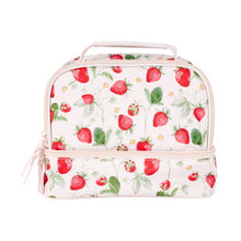 Strawberries Insulated Twin Deck Lunch Bag - Anko