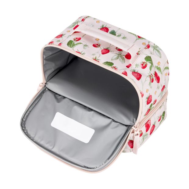 Strawberries Insulated Twin Deck Lunch Bag - Anko