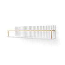 Linear Gold Look Wall Shelf - Anko
