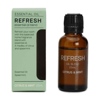 Refresh Citrus and Mint Essential Oil Blend 25ml - Anko