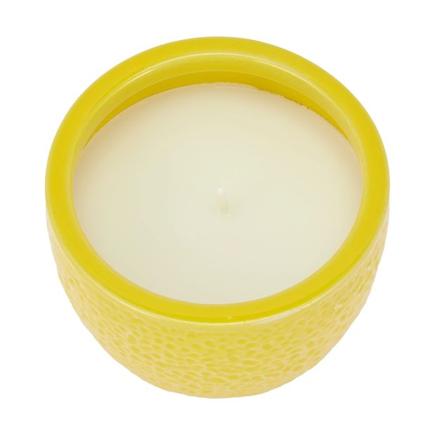 Ceramic Lemon Candle - Anko