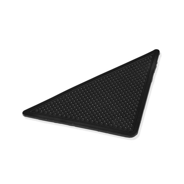 8 Pack Corner Rug and Mat Grips, Black - Anko