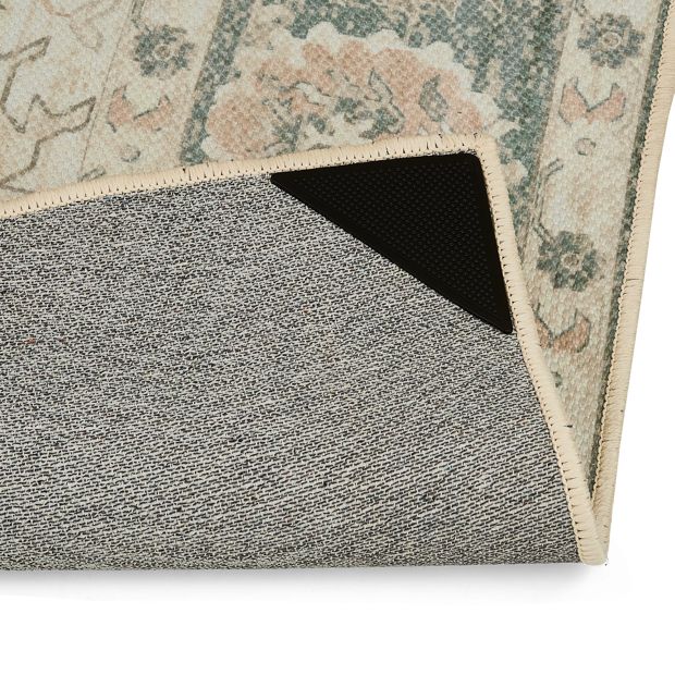 8 Pack Corner Rug and Mat Grips, Black - Anko