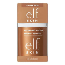 e.l.f. SKIN Bronzing Drops - Copper Gold, Vitamin E and Sunflower Seed Oil