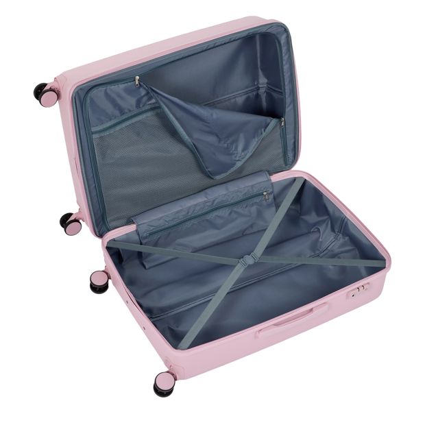 71cm Albany Hard Case 4 Wheels, Blush - Anko