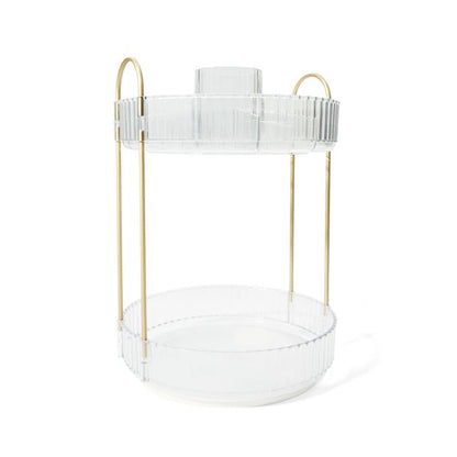 2 Tier Rotating Bathroom Organiser - Anko