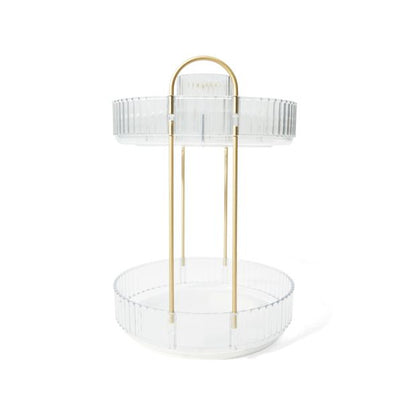 2 Tier Rotating Bathroom Organiser - Anko