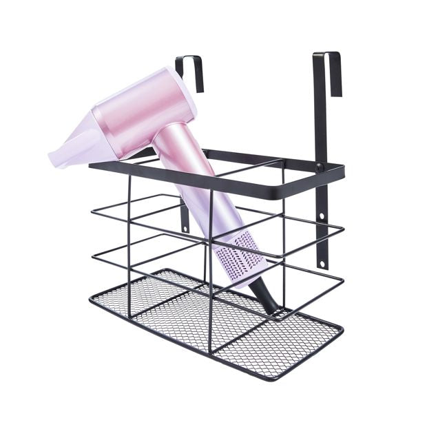 Hot Tool Cabinet Caddy, Black - Anko