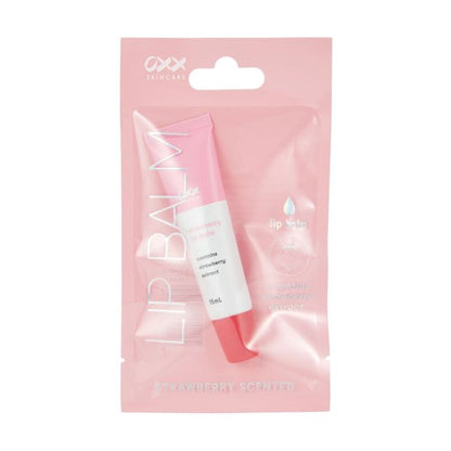 Lip Balm 15ml, Strawberry Scented - OXX Skincare