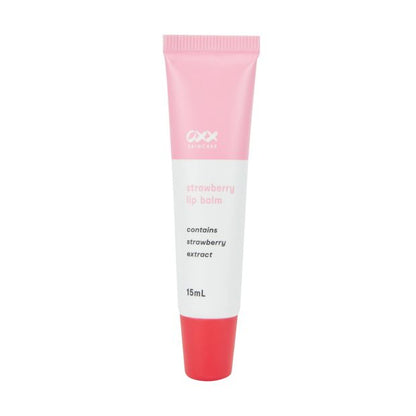 Lip Balm 15ml, Strawberry Scented - OXX Skincare