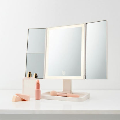 Trifold LED Mirror - Anko