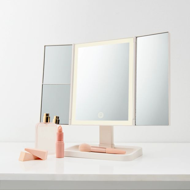 Trifold LED Mirror - Anko