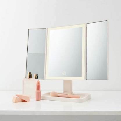 Trifold LED Mirror - Anko