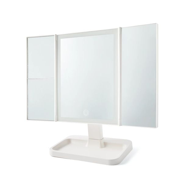 Trifold LED Mirror - Anko