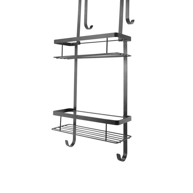 Over Door Shower Caddy, Black - Anko