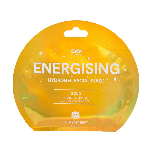 Energising Hydrogel Facial Mask 10ml, Orange Oil - OXX Skincare