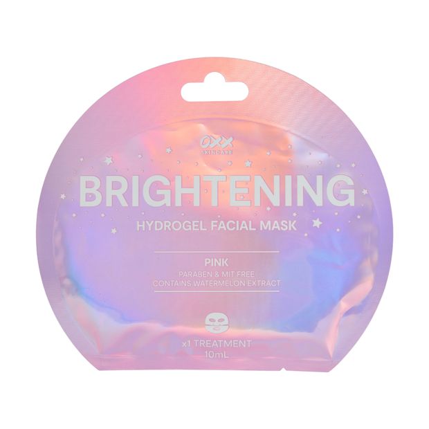 Brightening Hydrogel Facial Mask 10ml, Watermelon Extract - OXX Skincare