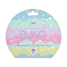 Bling Printed Sheet Mask 20ml, Bergamot Extract - OXX Skincare