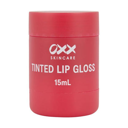 Tinted Lip Gloss 15ml, Cherry Extract and Cherry Scented - OXX Skincare